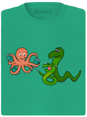 Dühös kígyók női sportpóló Mint Mal