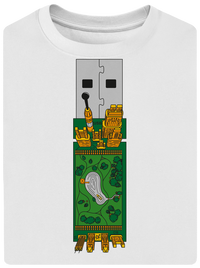 unisex túlméretezett póló