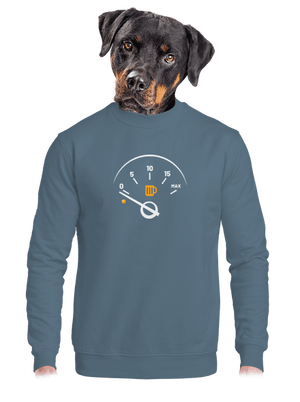 Üres tank unisex crewneck Nordic Blue