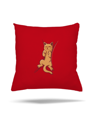 Alvó cica párna Red