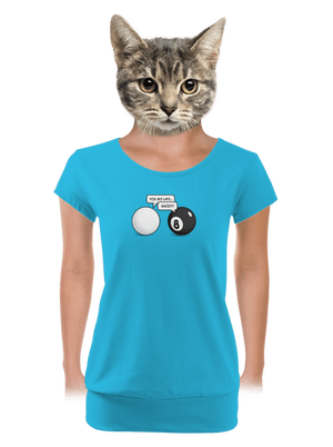 női póló elasztikus alsó szegéllyel