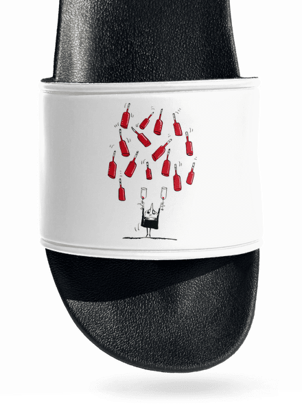 Boldog borász papucs White