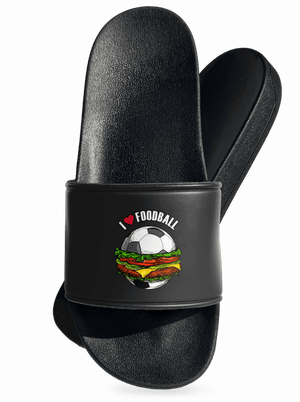 Foodball papucs Black