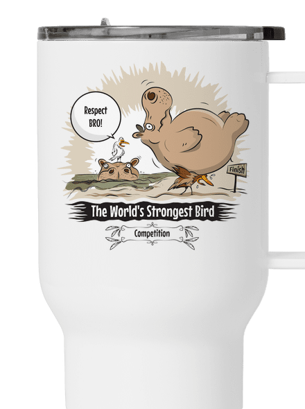 Strongest bird termosz bögre White