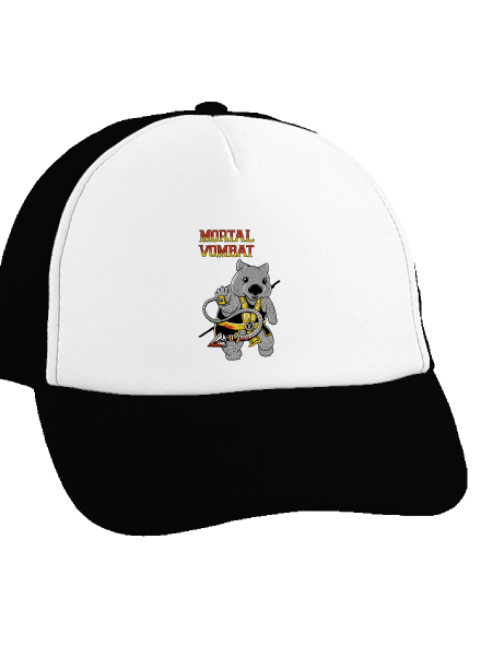 Mortal Vombat teherautós sapka Black cap