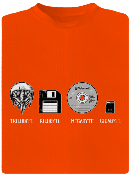 Trilobite férfi sportpóló Neon Orange