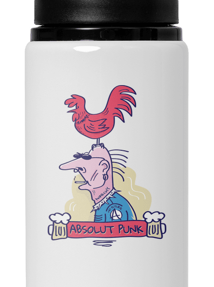 Absolut Punk kulacs White