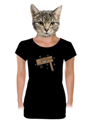 női póló elasztikus alsó szegéllyel