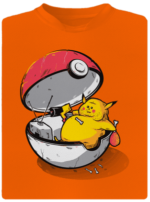 Pokémonnak annyi gyerek sport póló Neon Orange