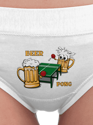 Beer pong női bugyik White