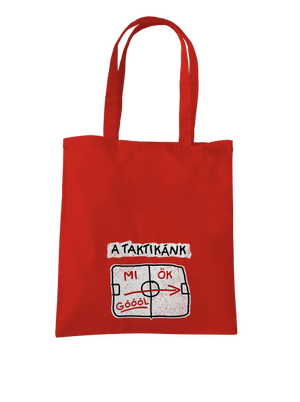 A taktikánk táska Bright Red