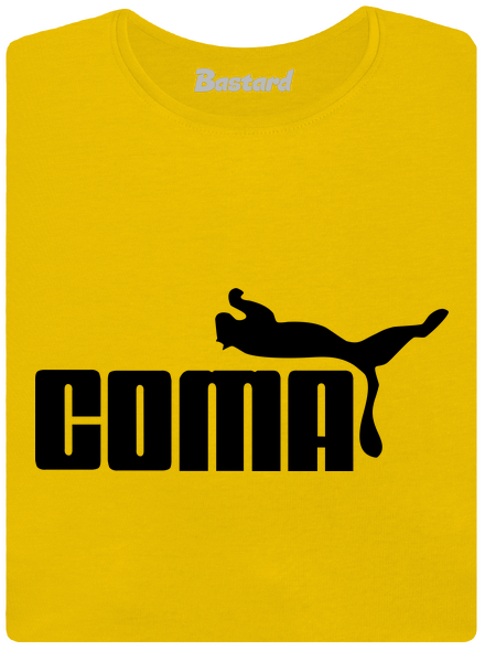 Coma női póló Yellow