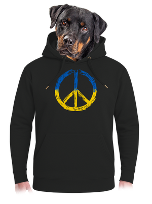  unisex prémium pulóver Dark Black