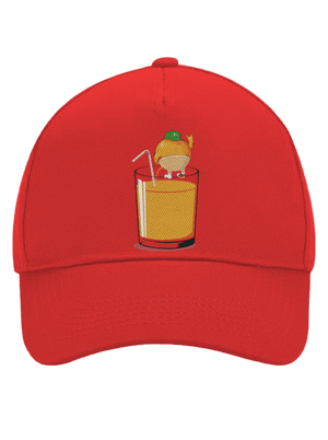 Részeg narancs baseballsapka Classic Red