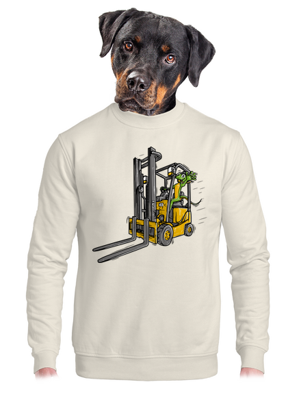Targonca unisex crewneck Off White