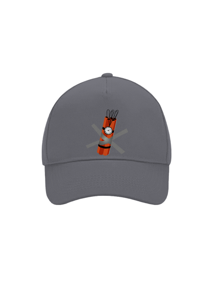 Dinamit baseballsapka Graphite grey