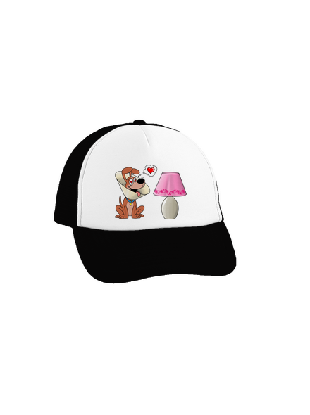 Szerelmes kutya teherautós sapka Black cap