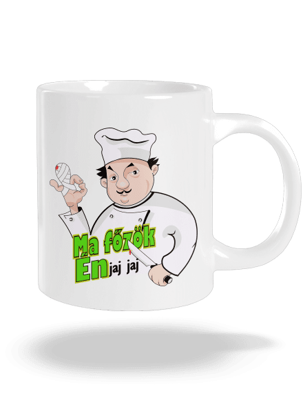 Ma főzök én nagy bögre White