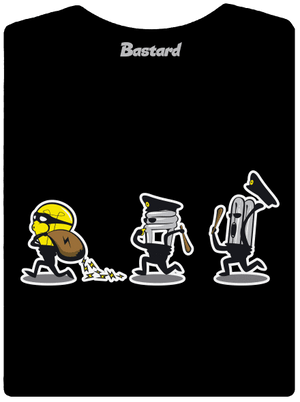 Elektro thief prémium női póló Black