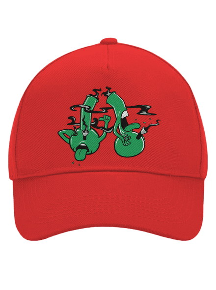 Bongo köhögés baseballsapka Classic Red