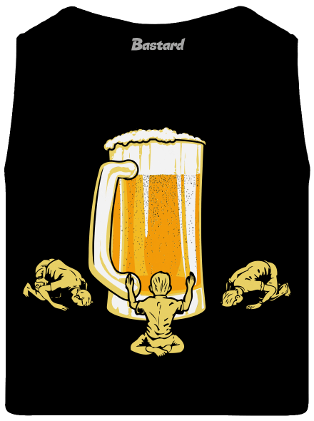 A sör istene férfi trikó Black