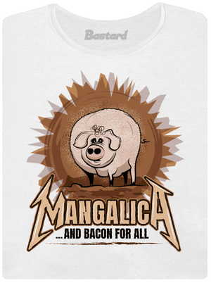 Mangalica női póló White
