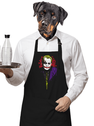 Zeman Joker kötény Black