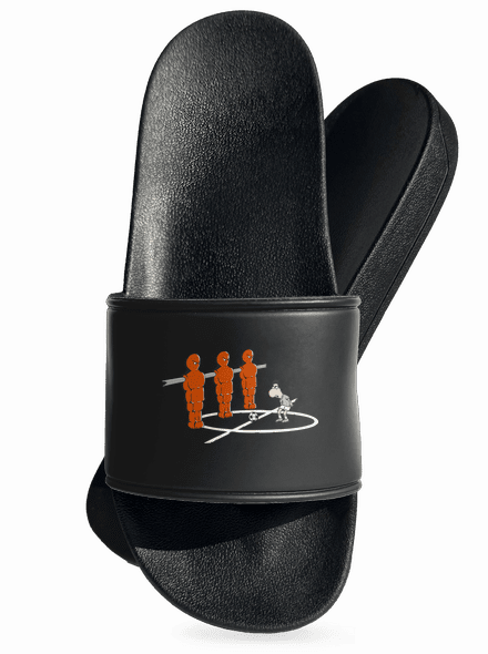 Focilabda papucs Black