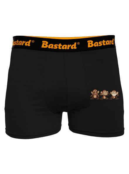 Kis majom boxeralsó Black