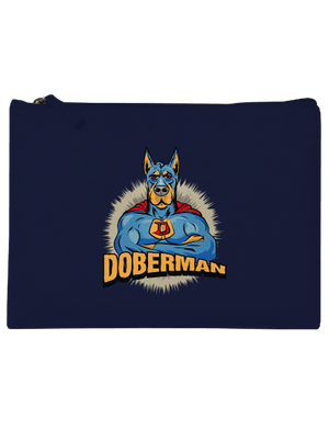 Doberman kis táska French Navy