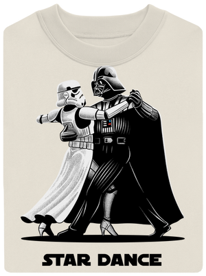 Star dance unisex crewneck Off White