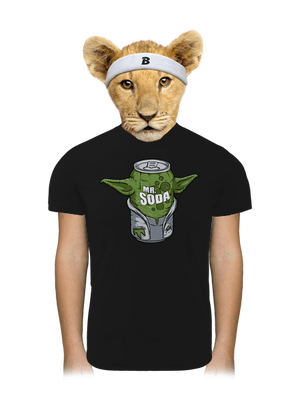 Mr. Szóda gyerek sport póló Black