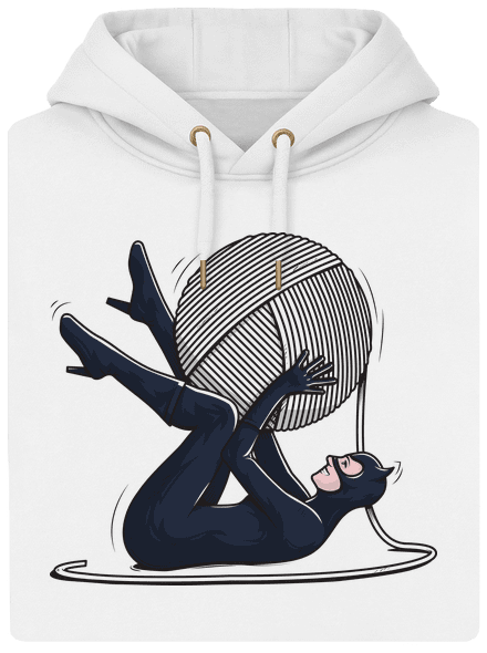 Catwoman unisex prémium pulóver Snowwhite