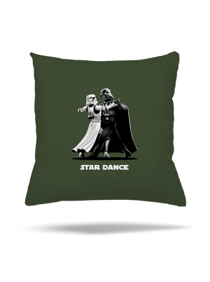 Star dance párna Olive Green