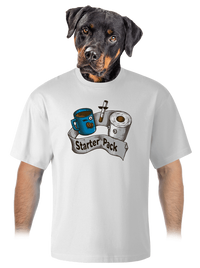 unisex túlméretezett póló