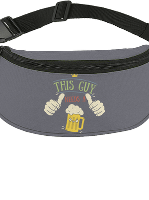 This guy needs a beer övtáska Graphite