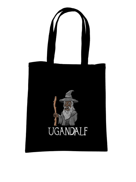 Ugandalf táska Black