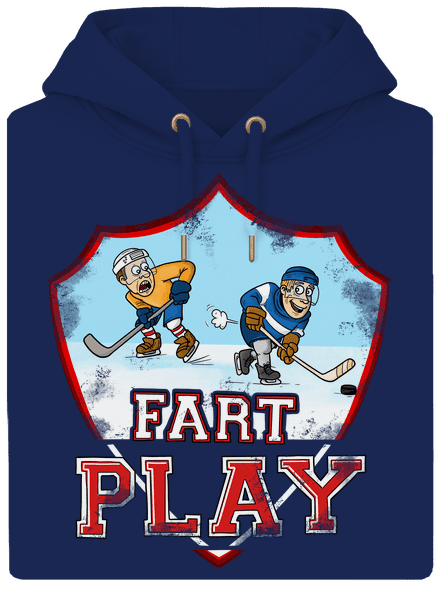 Fart Play unisex prémium pulóver Navy