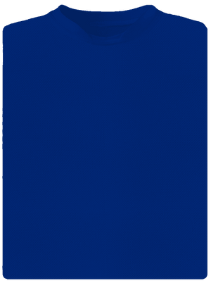 Nyomtatás nélkül férfi sportpóló Royal Blue Mal