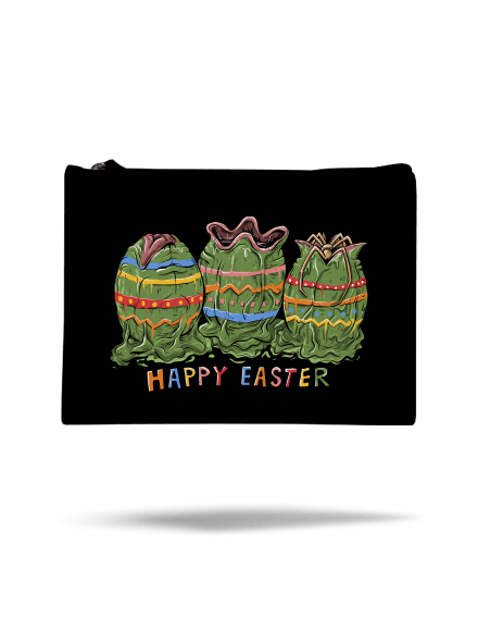 Happy easter kis táska Black