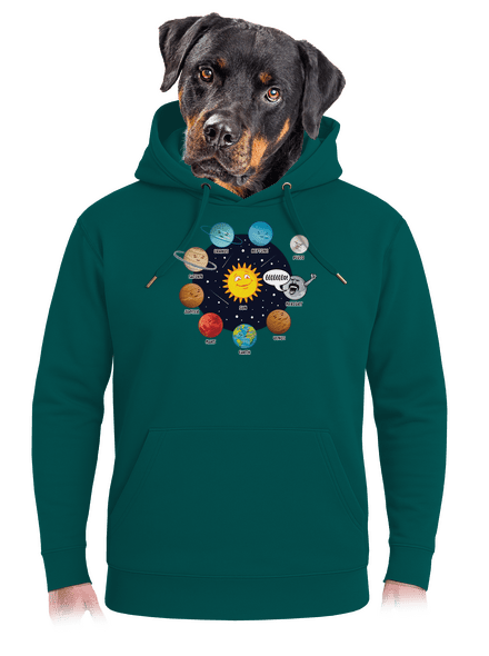 Mercury unisex prémium pulóver Emerald Green