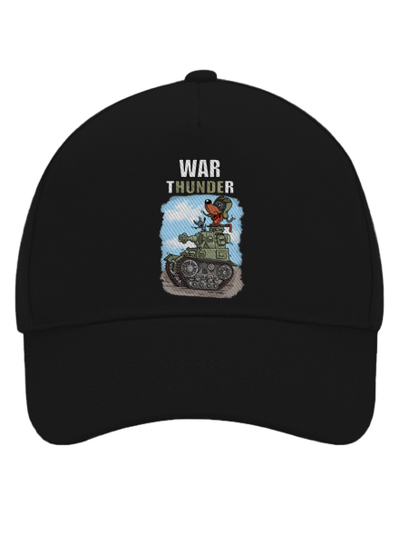 War Hunde baseballsapka Black