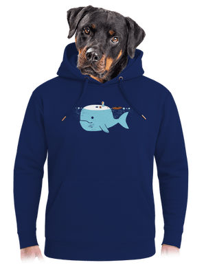  unisex prémium pulóver Navy