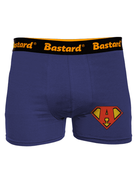 Szuperhős vagyok boxeralsó Blue Navy
