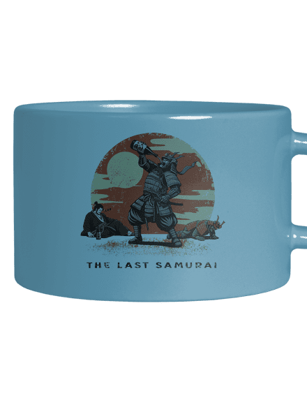 The last samurai macaron bögre Blue Macaron