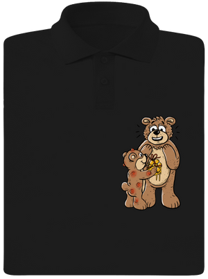 Büszke szülők férfi pólóingek Black