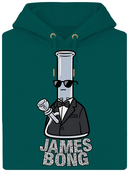 James Bong unisex prémium pulóver Emerald Green