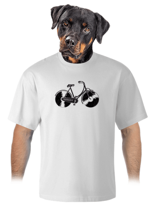 unisex túlméretezett póló