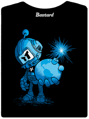 Időzített bomba prémium női póló Black