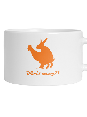 What's wrong macaron bögre White